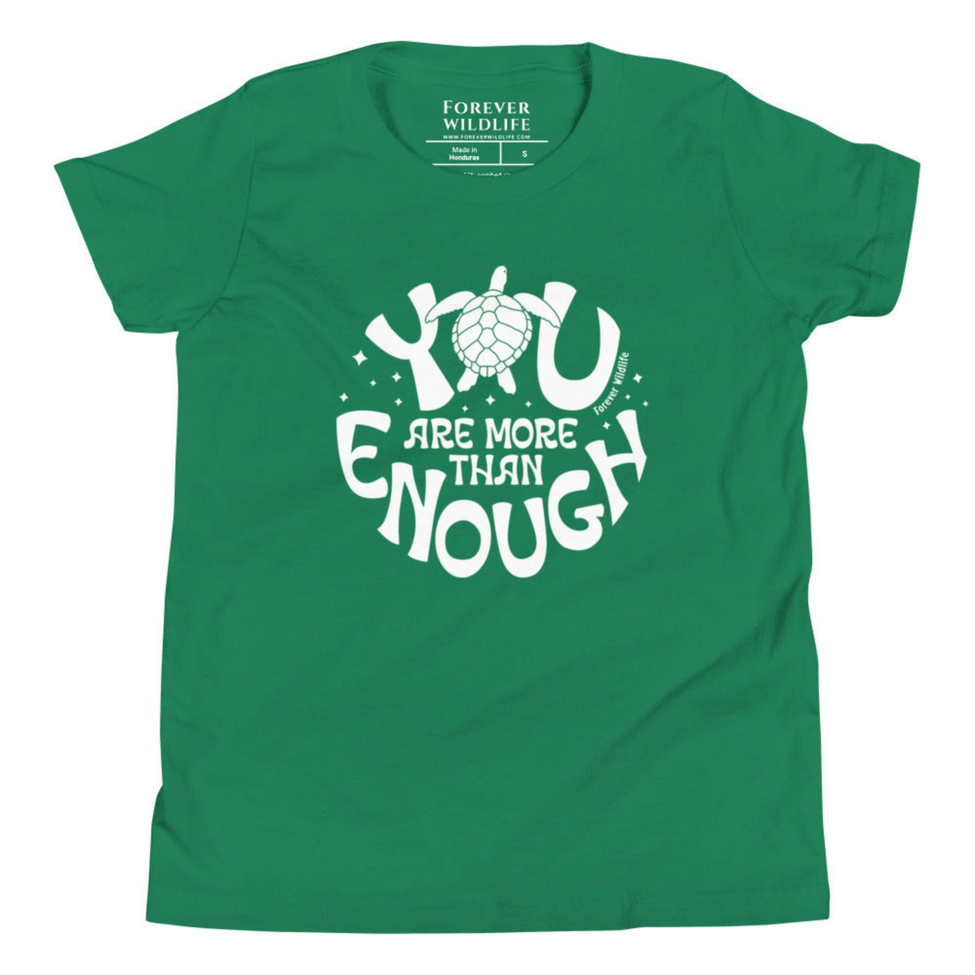 Kelly Youth T-Shirt with Sea Turtle graphic as part of Wildlife T-Shirts, Wildlife Clothing & Apparel by Forever Wildlife